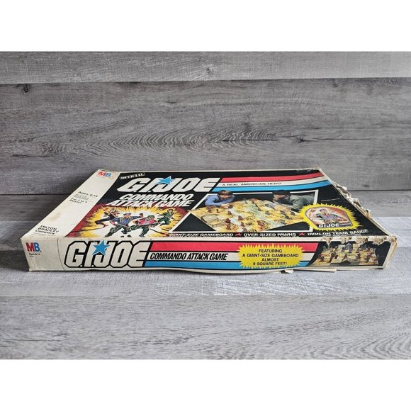 Hasbro | Toys | Gi Joe Commando Attack Board Game 985 Hasbro ...